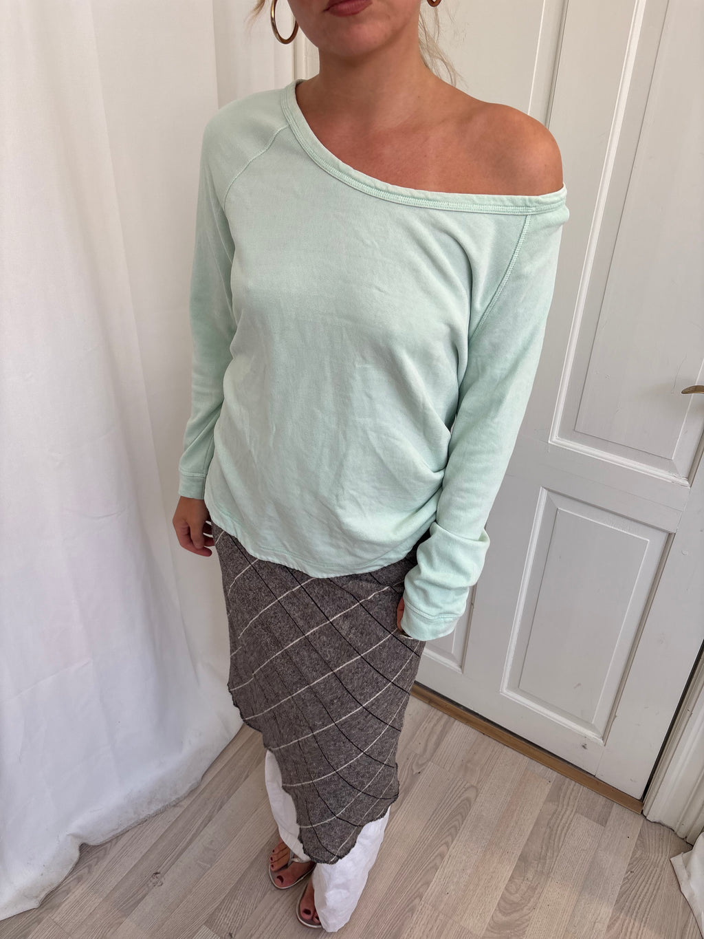 Slouchy turkis sweater