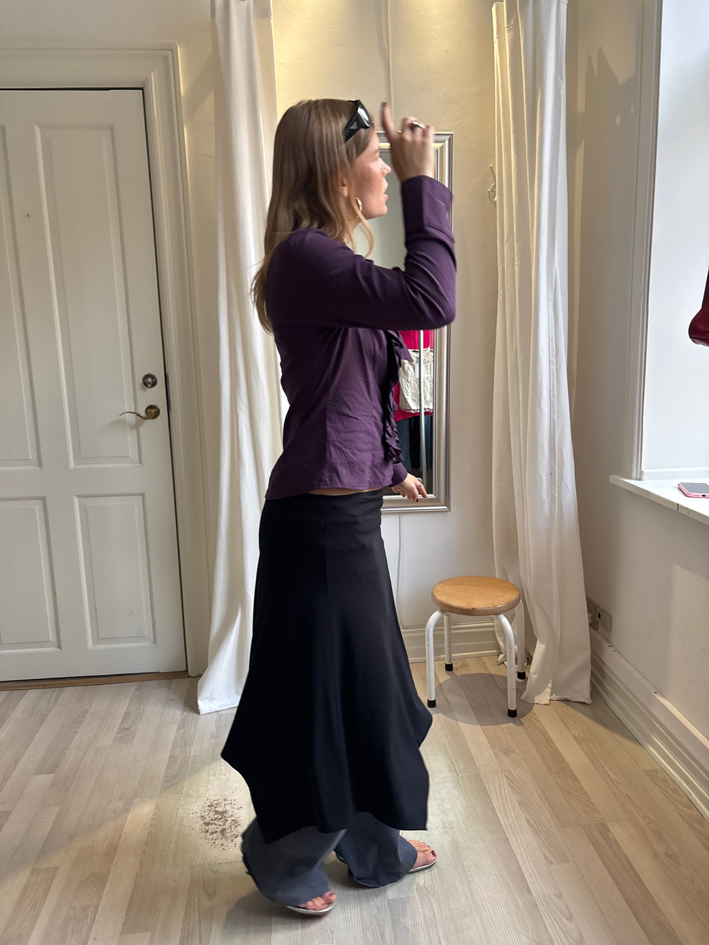 Lilla skjorte med frynser