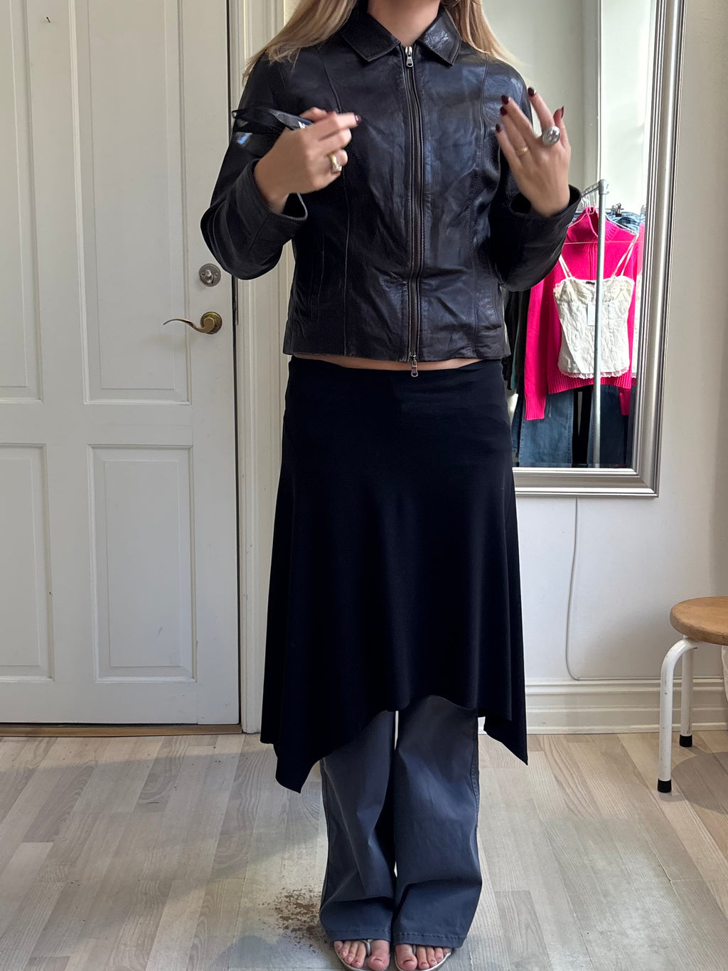 Læderjakke