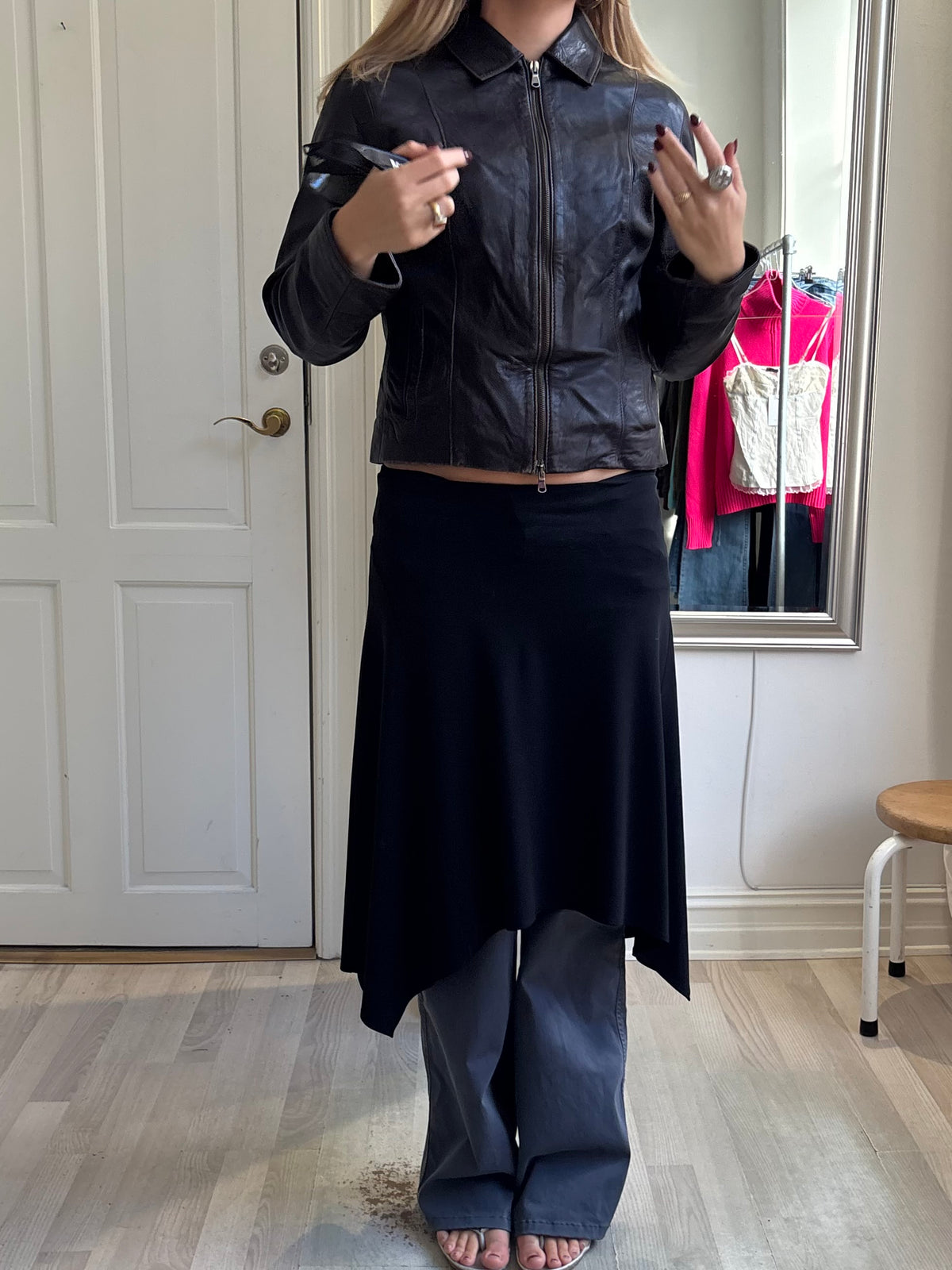 Læderjakke