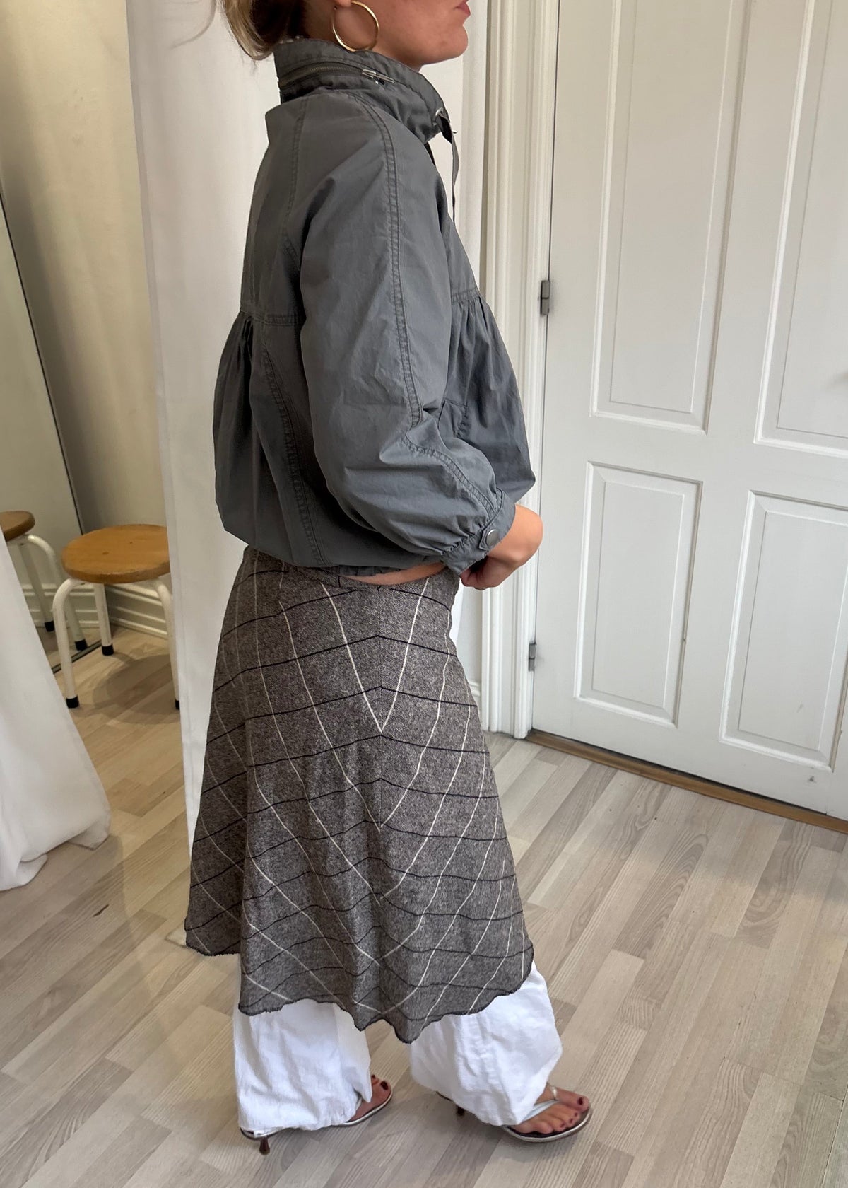 Grå jakke