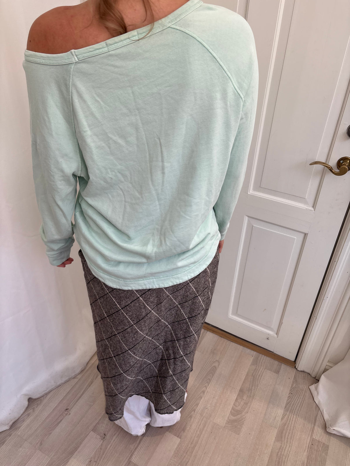 Slouchy turkis sweater