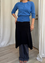 Blå cardigan