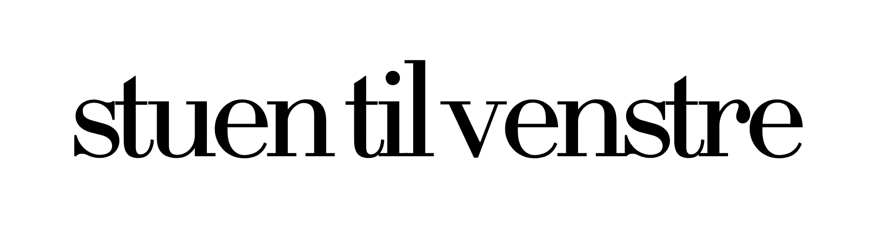 Stuen Til Venstre